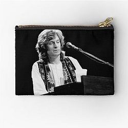 Steve Winwood BW Photograph Zipper Pouch