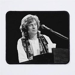 Steve Winwood BW Photograph Mouse Pad