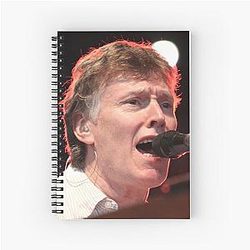 Steve Winwood Spiral Notebook