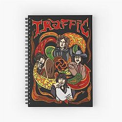 Steve Winwood Traffic spiral notebook