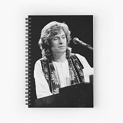 Steve Winwood BW Photograph Notebook