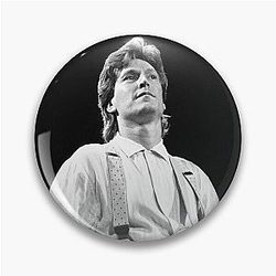 Steve Winwood BW Photograph Pin