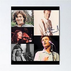 Steve Winwood Signed Poster. -> 
Steve Signed Poster
