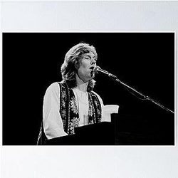 Steve Winwood BW Photograph Poster