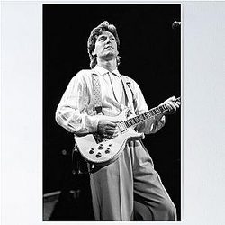 Steve Winwood BW Poster