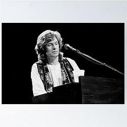 Steve Winwood BW Photograph Poster