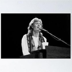 Steve Winwood B&W Photograph Poster