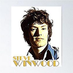 Beautiful Steve Winwood Fan Rock Band Tee Poster