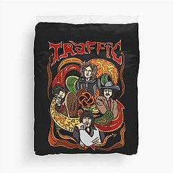 Traffic Band Steve Winwood Duvet Cover