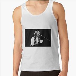Steve Winwood BW Photograph Tank Top
