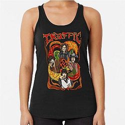 Traffic Band Steve Winwood Racerback Tank Top