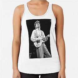 Steve Winwood BW Racerback Tank Top