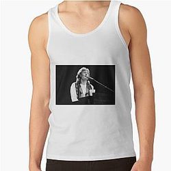 Steve Winwood BW Photograph Tank Top