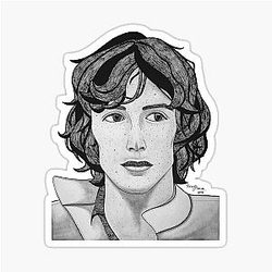 Steve Winwood Portrait Sticker