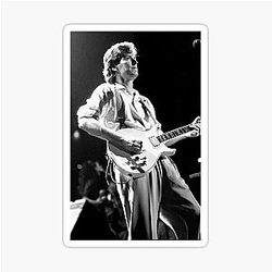 Steve Winwood BW Photograph Sticker