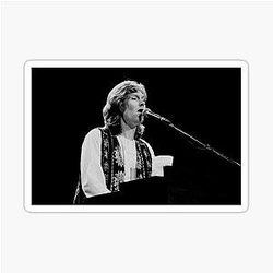 Steve Winwood BW Photograph Sticker