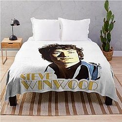 Beautiful Model Steve Winwood Traffic Rock Band Tee Fans Blanket