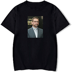 Versatile Screen Star Steve Carell T-Shirts