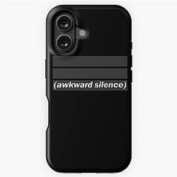Awkward Silence Steven Wilson iPhone Tough Case