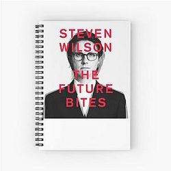 THE FUTURE BITES Steven Wilson Spiral Notebook