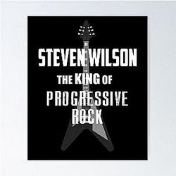 Steven Wilson The King of prog Poster