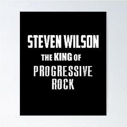 Steven Wilson Rei de Progressive Rock Poster