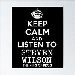 Keep calm and listen to Steven Wilson Poster