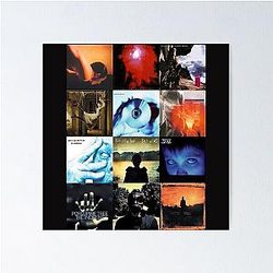 Steven Wilson Porcupine tree photo collage Poster