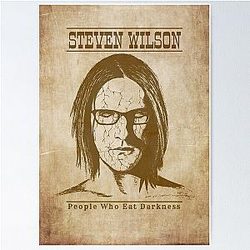 Steven Wilson Western Wanted Style Prints Poster