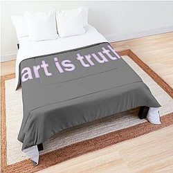 Art is Truth Steven Wilson Classic  Comforter