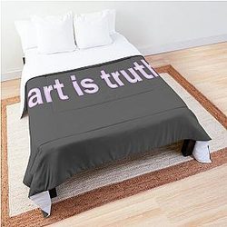 Art is Truth Steven Wilson Classic Comforter