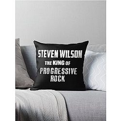 Steven Wilson King of progressive rock Throw Pillow