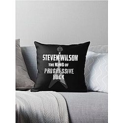 Steven Wilson The King of prog Throw Pillow