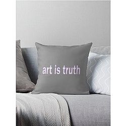 Art is Truth Steven Wilson Classic  Throw Pillow
