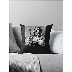 Steven Wilson Sketch   Throw Pillow
