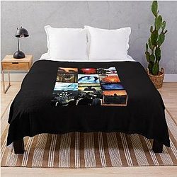 Steven Wilson Porcupine tree photo collage Throw Blanket