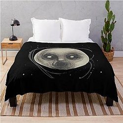 Steven wilson raven  Throw Blanket