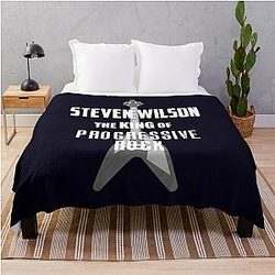 Steven Wilson The King of prog Throw Blanket