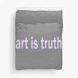 Art is Truth Steven Wilson Classic  Duvet Cover