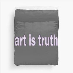 Art is Truth Steven Wilson Classic Duvet Cover