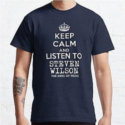 Keep calm and listen to Steven Wilson Classic T-Shirt