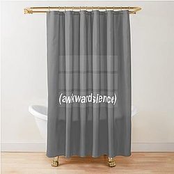 Awkward Silence Steven Wilson Classic Shower Curtain