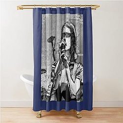 Steven Wilson Sketch    Shower Curtain