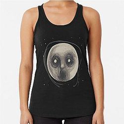 Steven wilson raven Racerback Tank Top