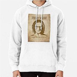 Steven Wilson Western Wanted Style Prints Pullover Hoodie