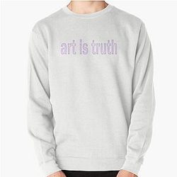 A arte é a verdade Steven Wilson Pullover Sweatshirt