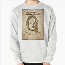 Steven Wilson Western Wanted Style Prints Pullover Sweatshirt