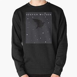 Steven Wilson raven design for real fans   Pullover Sweatshirt