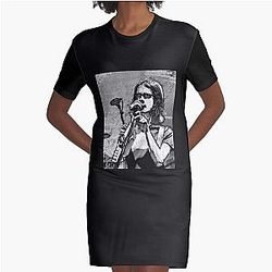 Steven Wilson Sketch   Graphic T-Shirt Dress