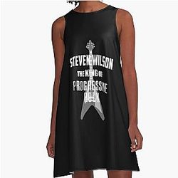 Steven Wilson The King of prog A-Line Dress